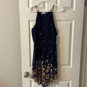 Collective Concepts (Stitch Fix) Navy Floral dress - MP nwt